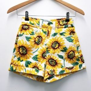 American apparel sunflower shorts